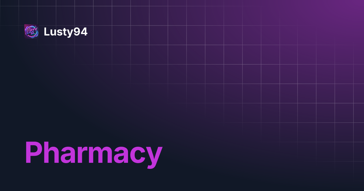 [QB] Multi: Pharmacy | Fully Modular | Crafting | Billing | Consumables | Prescriptions thumbnail 2