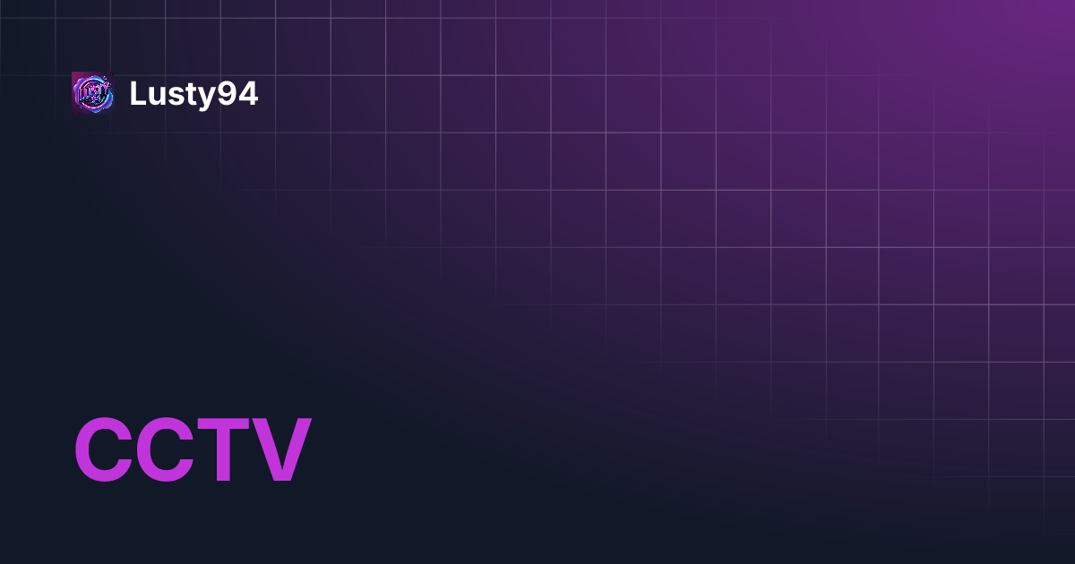 [PAID] [QB] CCTV | Infinitely Expandable CCTV System | CCTV Props | Screenshots | Thermal Vision | Night Vision thumbnail 2